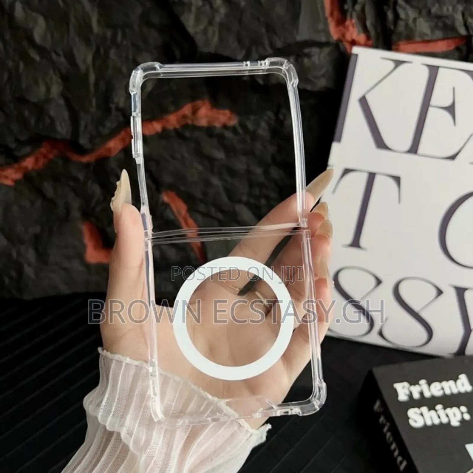 Galaxy Z Flip 3/4/5/6/7 Transparent Case