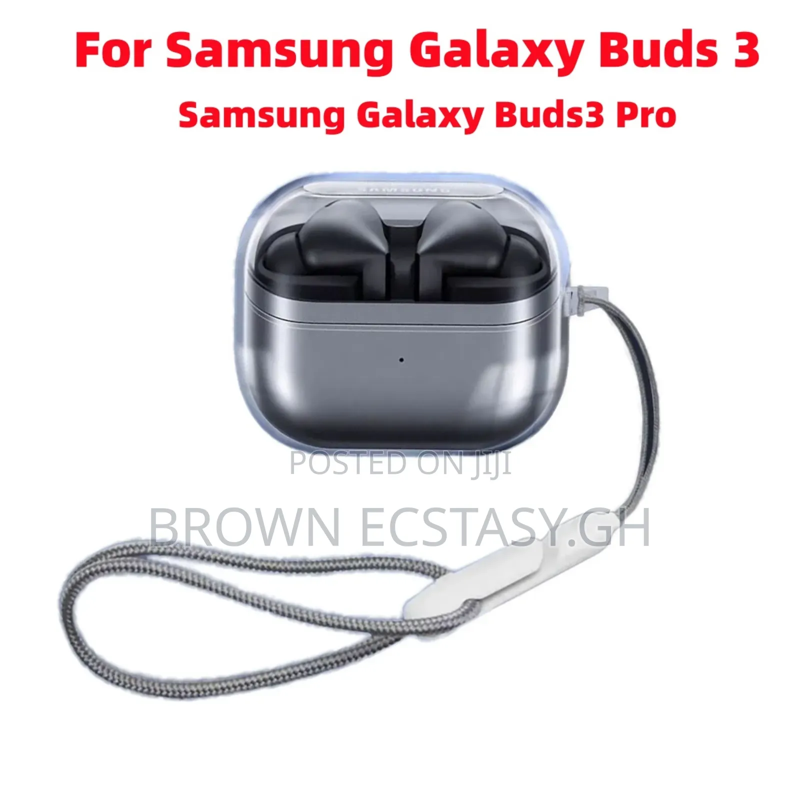 Galaxy Buds 3 and Buds 3 Pro Transparent Case
