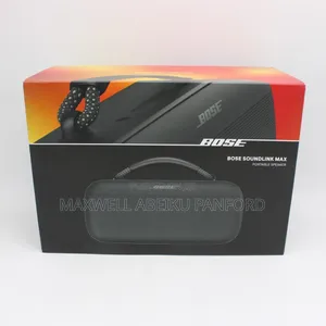 Bose Soundlink Max Portable Speaker Available in Black