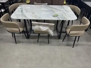 Quality 6 Seater Marble Dining Table