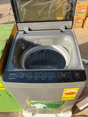 * New Syinix 10.5kg Fully Automatic Washing Machine. 3700gh