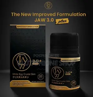 Upgraded Jaw White Egg Crystal Supplement 3.0 Plus