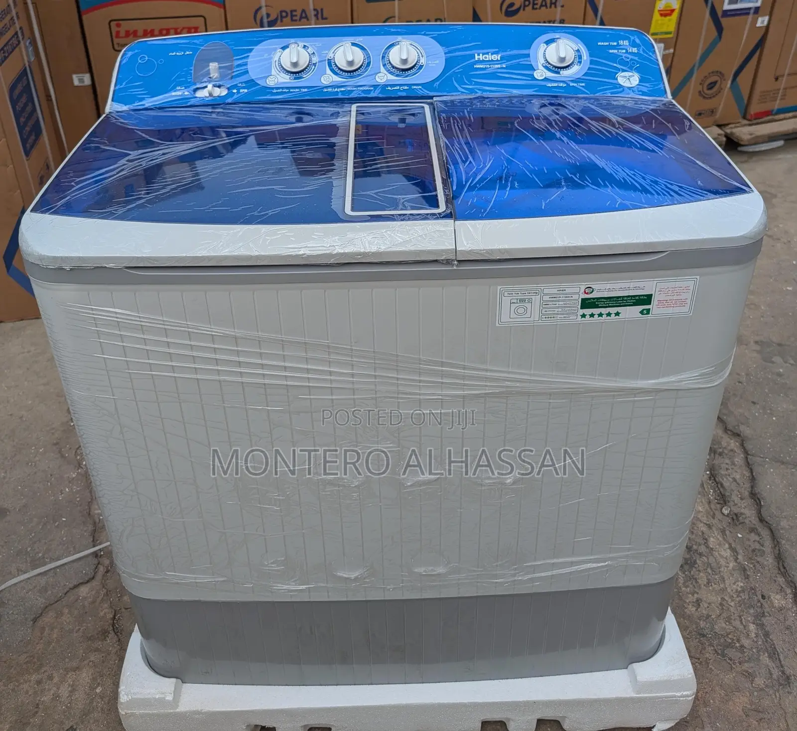 18kg Haier Semi Automatic Washing Machines