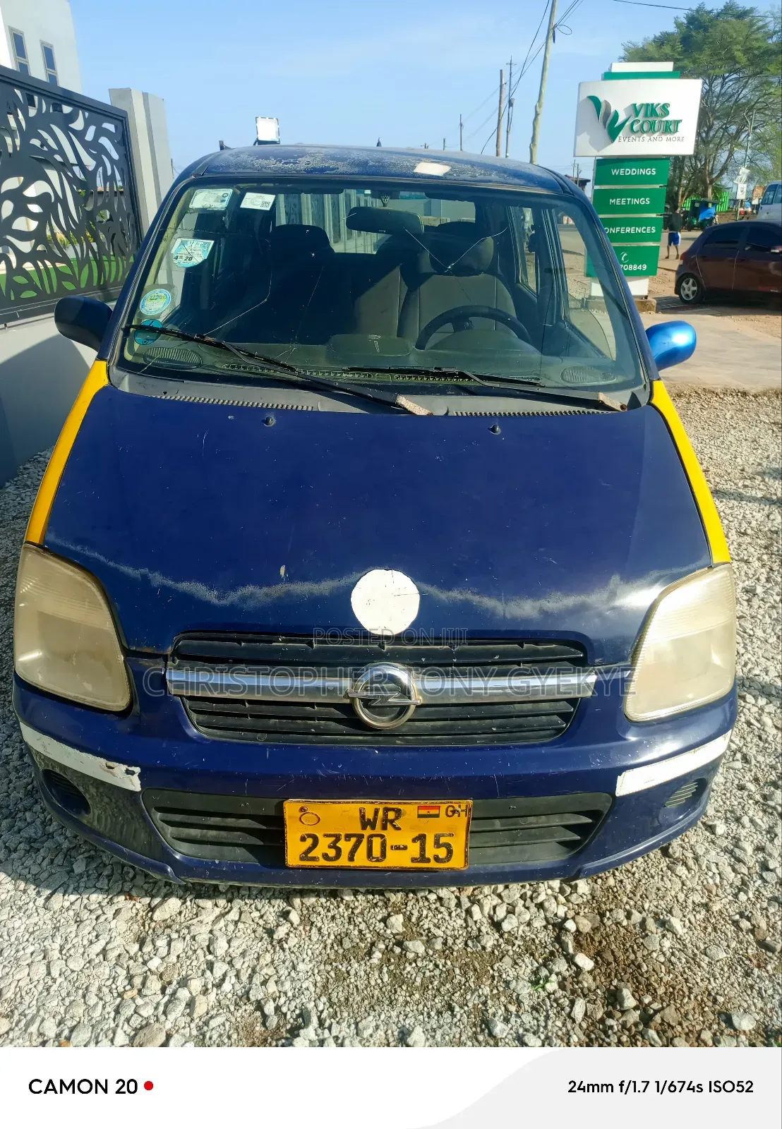 Opel Concept 2002 Blue
