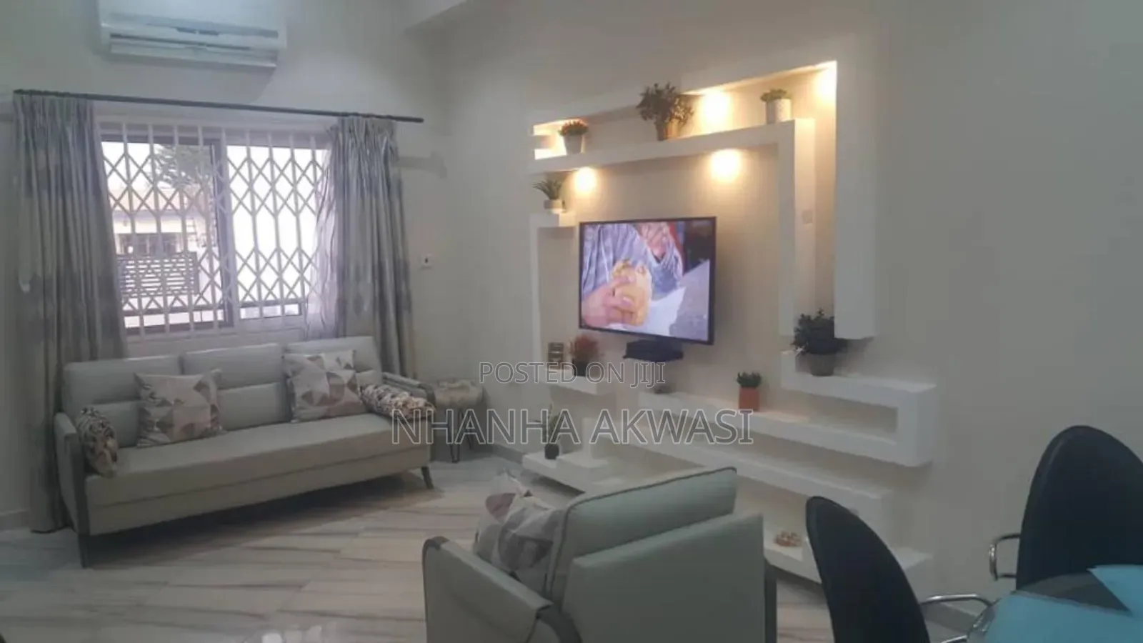 Furnished 2bdrm House in Community 20, Tema Metropolitan for rent