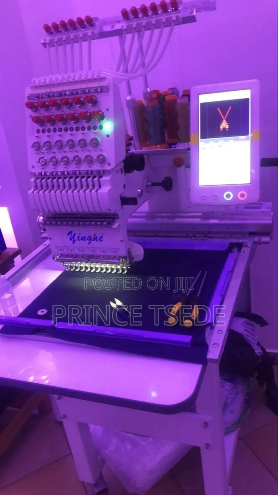 Brand New Needles 12 Needles Single Head Embroidery Machine