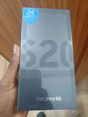 New Samsung Galaxy S20 Ultra 5G 128 GB Black