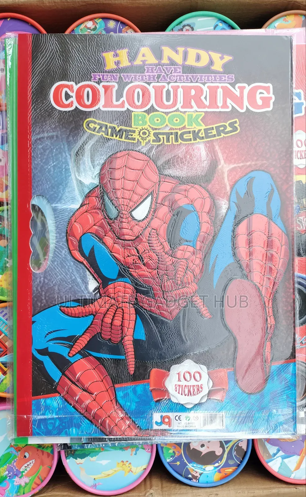 Handy Colouring Book With 100 Stickers