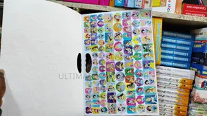 Handy Colouring Book With 100 Stickers