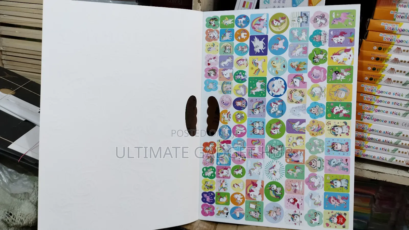 Handy Colouring Book With 100 Stickers