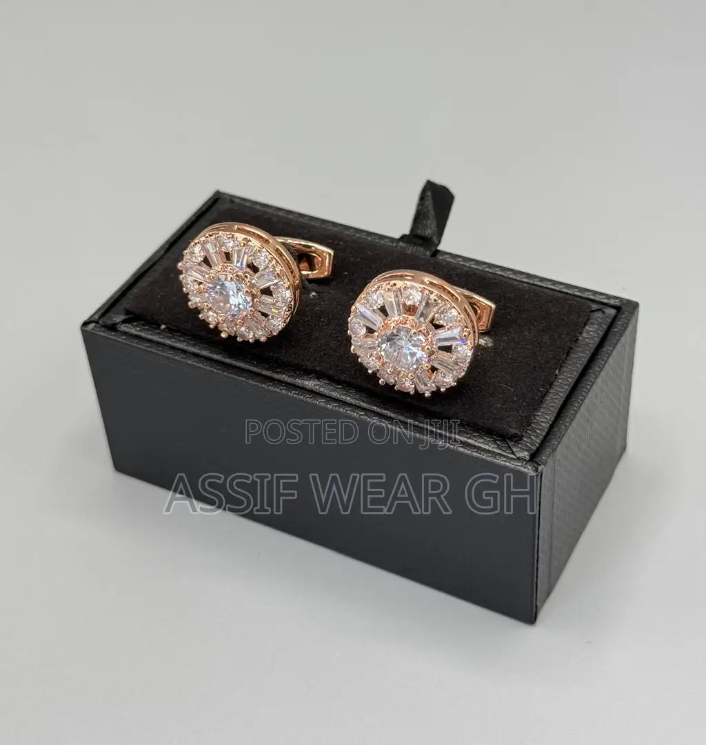 Premium Stainless Steel Cufflinks – Elegant Formal Wear
