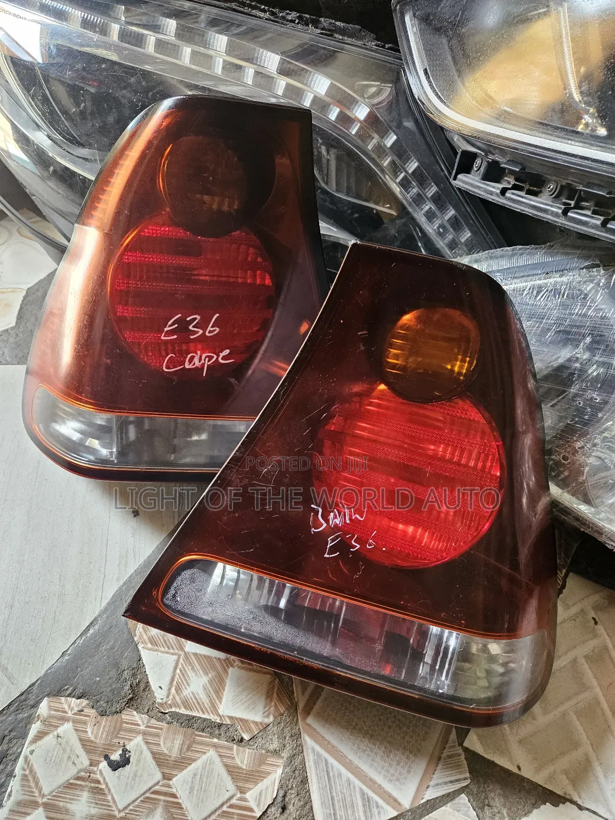 BMW E36 Taillights Caravan