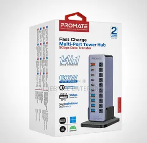 Promate 60watts Usb-C Hub
