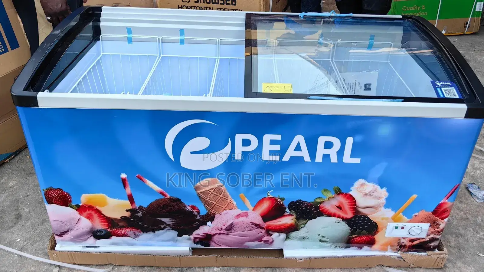 Pearl Basket Ice Cream Chest Freezer 480ltrs Ghc6500