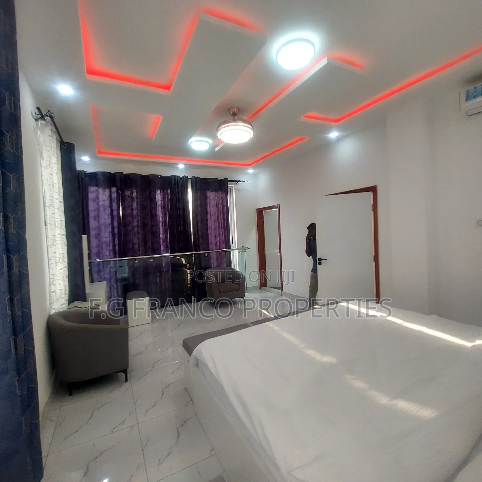 Furnished 3bdrm Apartment in Kg. Franco, Adjiriganor for rent