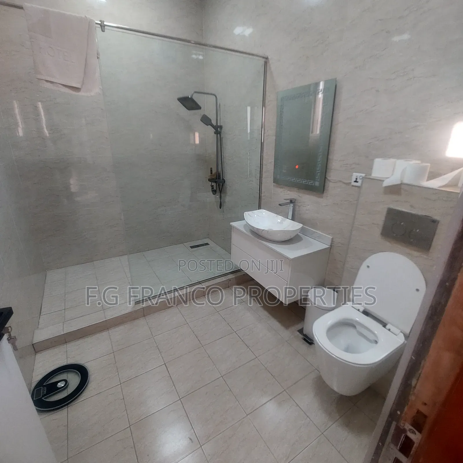 Furnished 3bdrm Apartment in Kg. Franco, Adjiriganor for rent