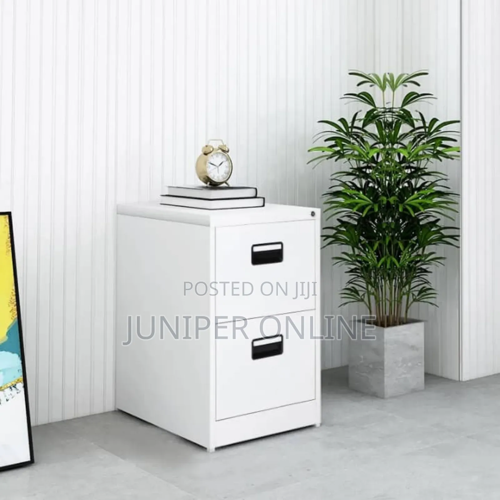 Office 2 Drawer Cabinet Hray