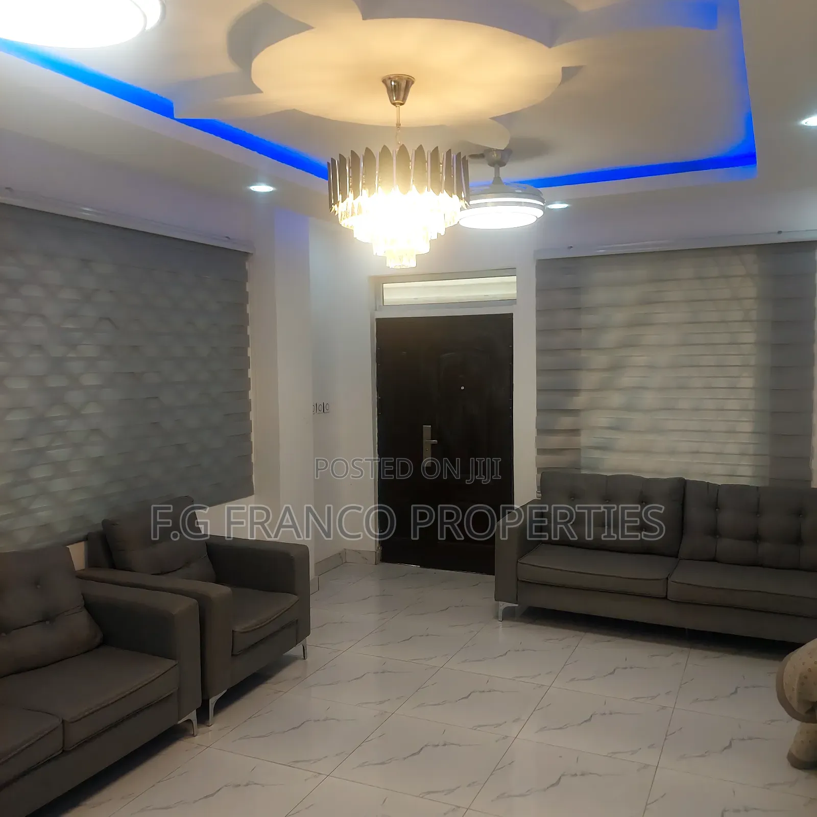 Furnished 3bdrm Apartment in Kg. Franco, Adjiriganor for rent