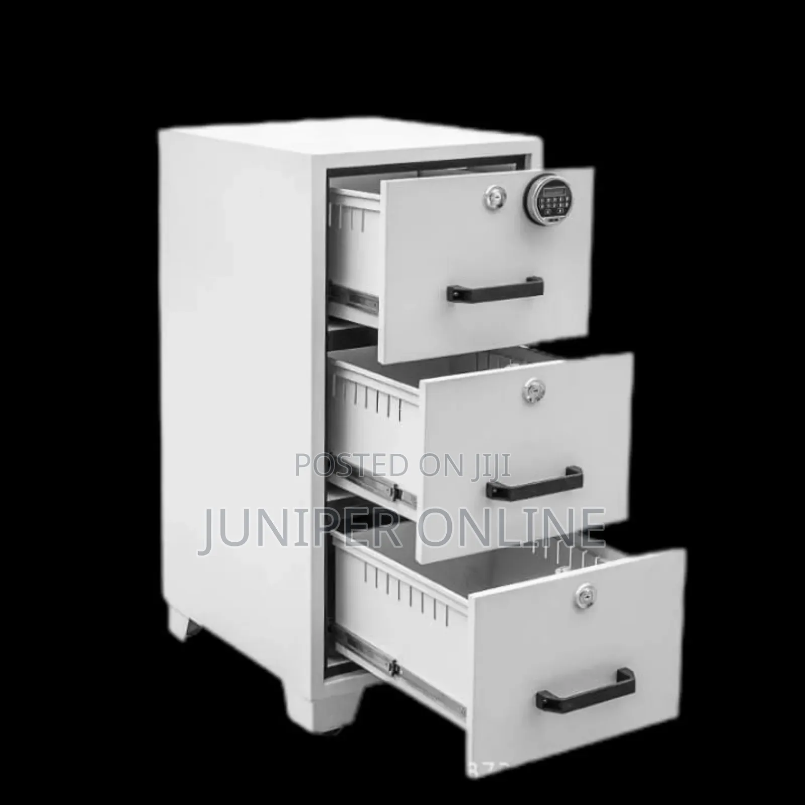 3 Drawer Fire Proof Metal Cabinet Intry