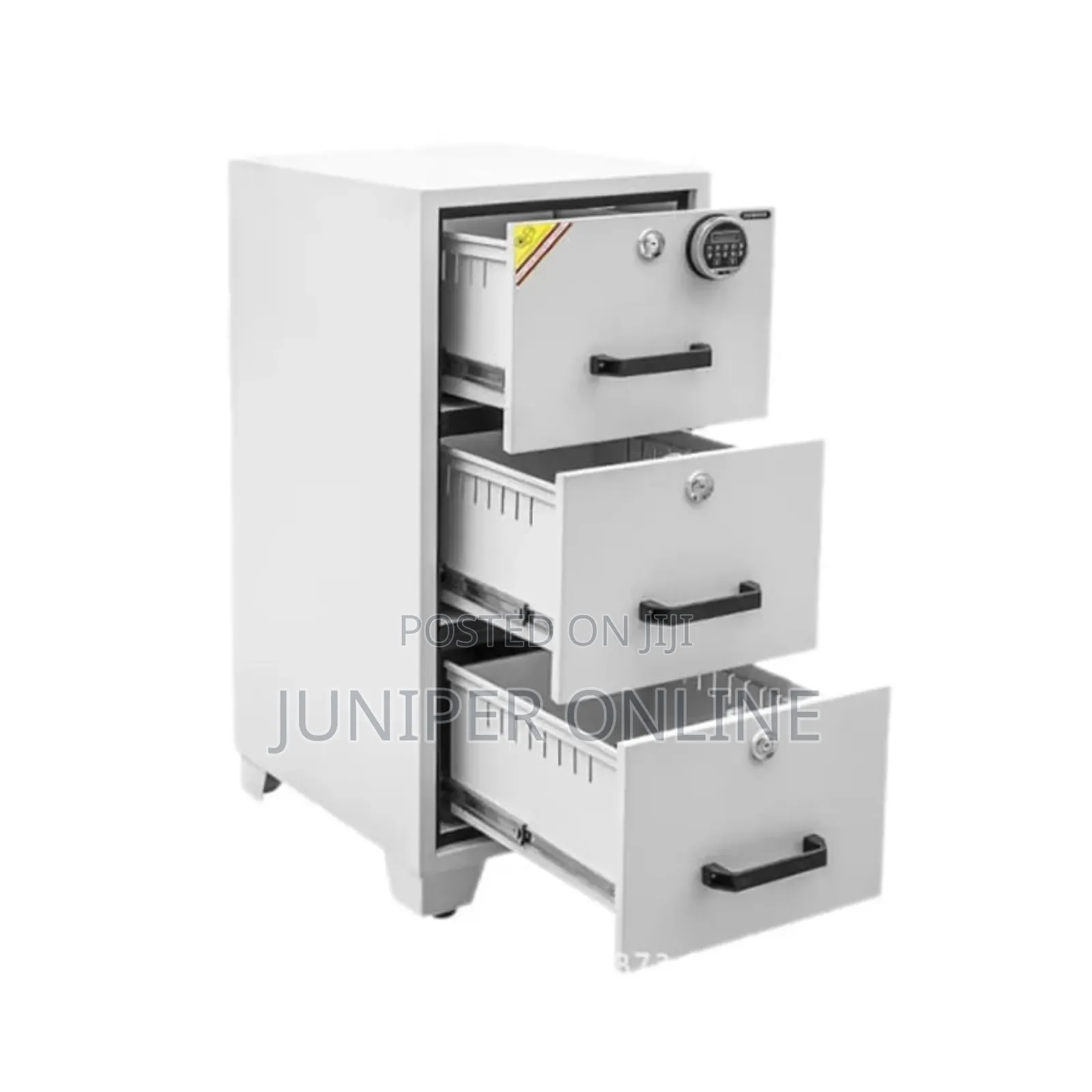 3 Drawer Fire Proof Metal Cabinet Intry