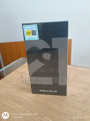 New Samsung Galaxy S21+ 5G 256 GB Black