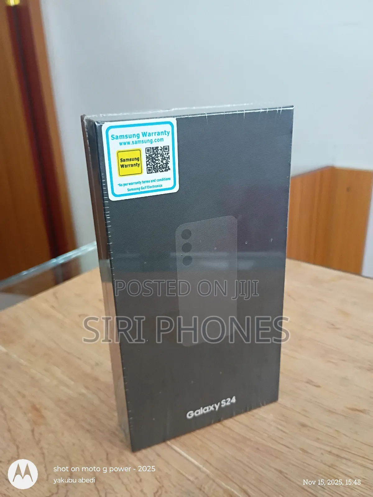 New Samsung Galaxy S24 256 GB Black