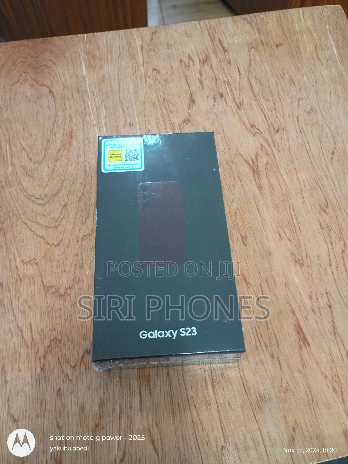 New Samsung Galaxy S23 256 GB Black