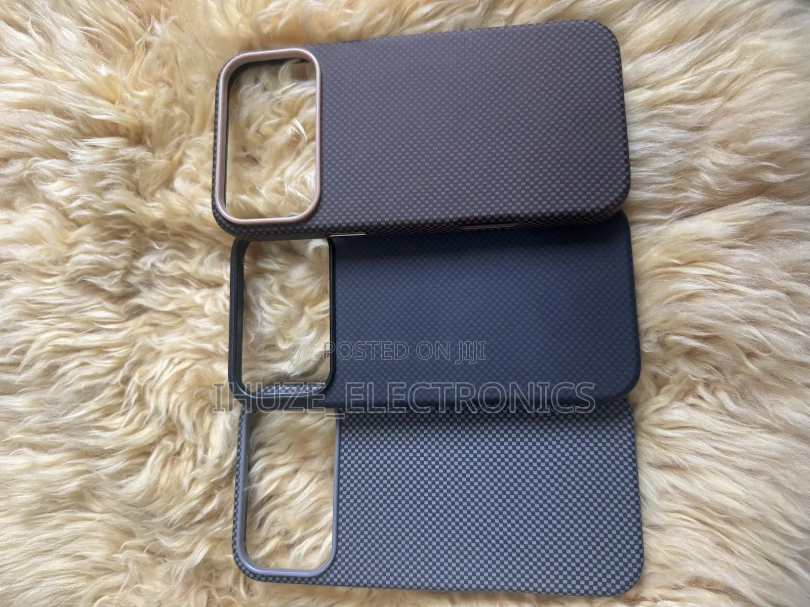 iPhone 17pro/17pro Max Carbon Fiber Protective Covers