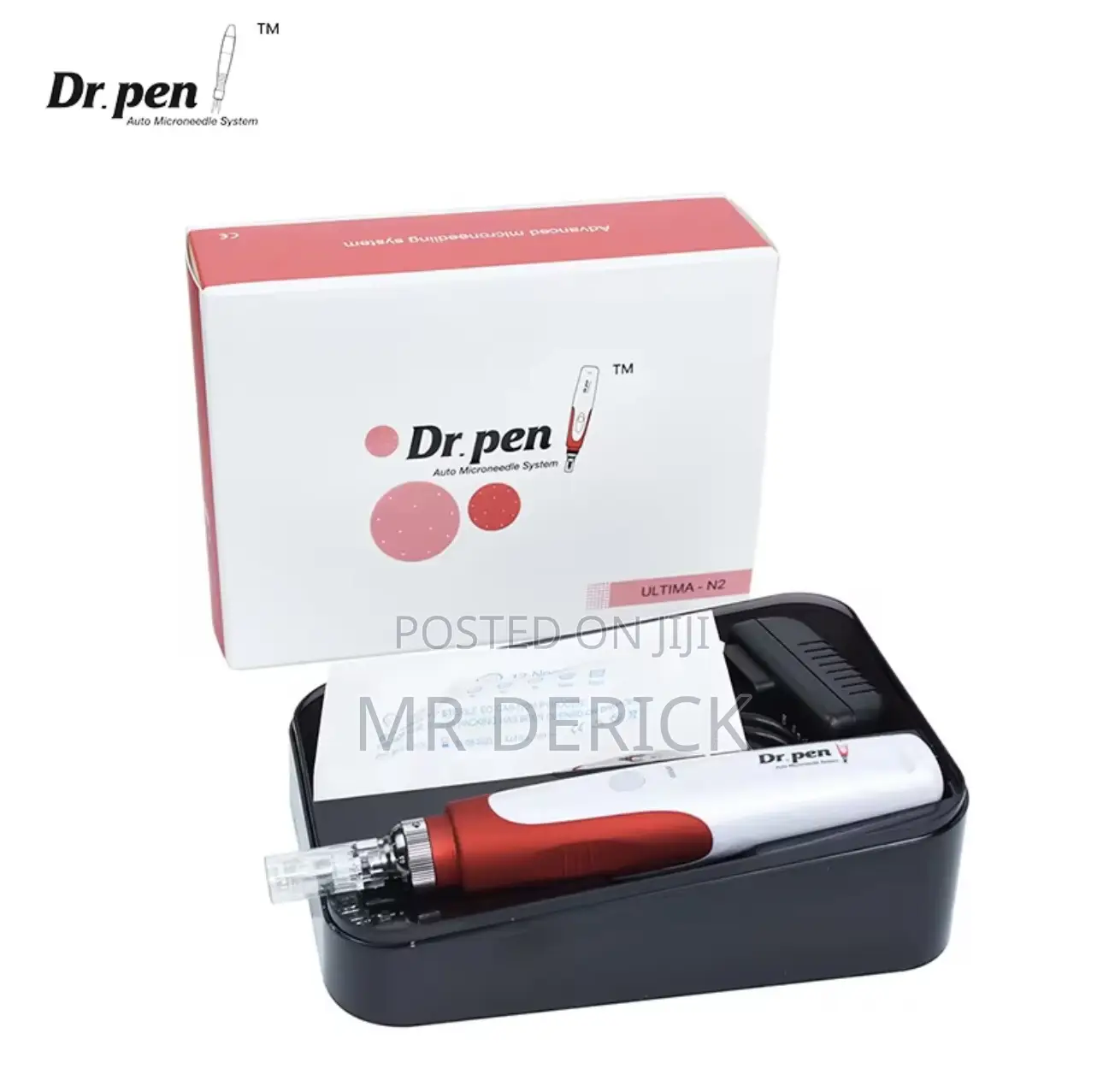 Dr. Pen Ultima N2-W With 12 PCS Cartridges Pmu Machine Micro Needles