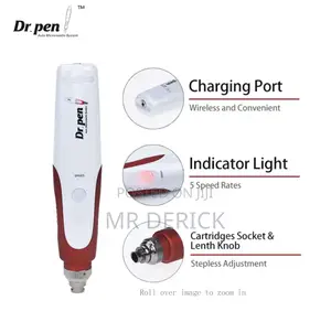 Dr. Pen Ultima N2-W With 12 PCS Cartridges Pmu Machine Micro Needles