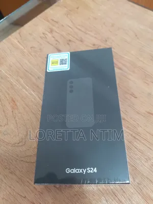 New Samsung Galaxy S24 256 GB Black