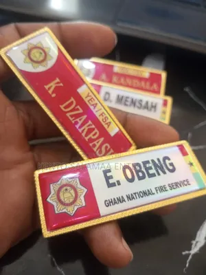 Premium Crystal Name Tag