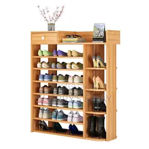Wooden 7 Tiers Shoes Rack