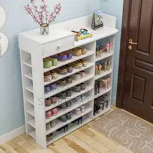 Wooden 7 Tiers Shoes Rack
