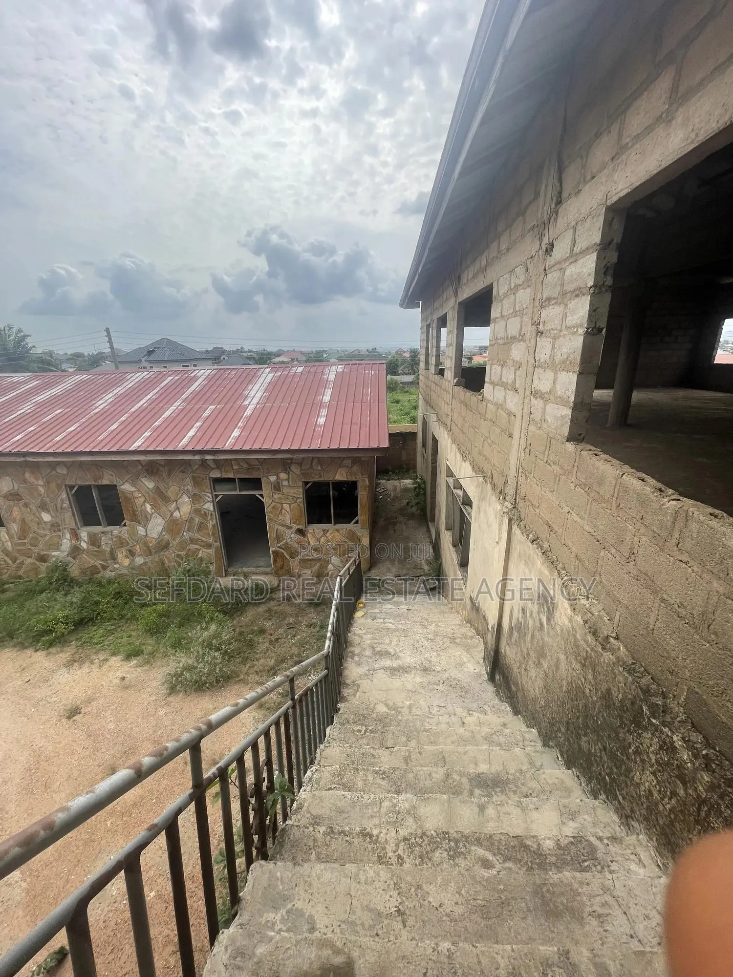 Prime School Complex on 8 Plots – Amasaman Cocobod Main Road for Sale.