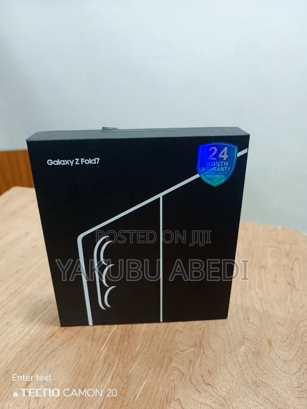 New Samsung Galaxy Z Fold7 256 GB Black