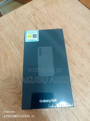 New Samsung Galaxy S24 128 GB Black