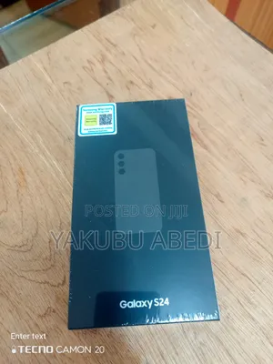New Samsung Galaxy S24 128 GB Black