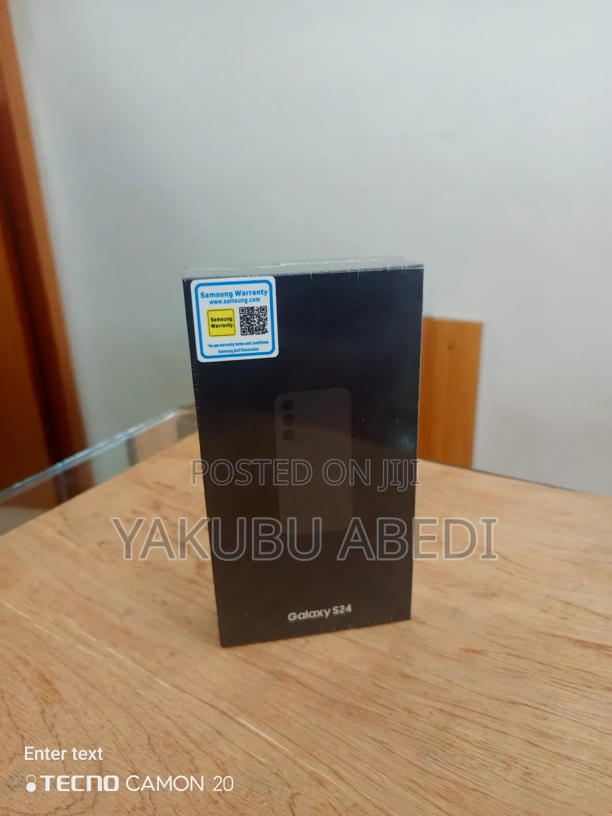 New Samsung Galaxy S24 128 GB Black