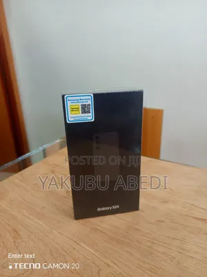 New Samsung Galaxy S24 128 GB Black