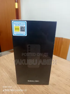 New Samsung Galaxy S24 Plus 256 GB Black