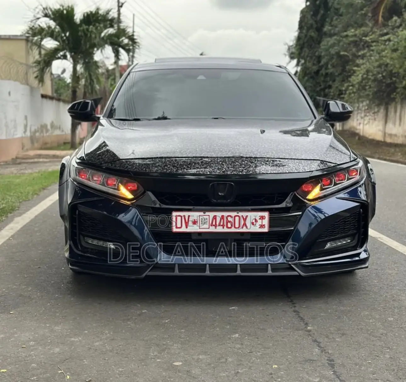 Led Rgb Headlights Assembly For Honda Accord -2021 Beam Lens Projector