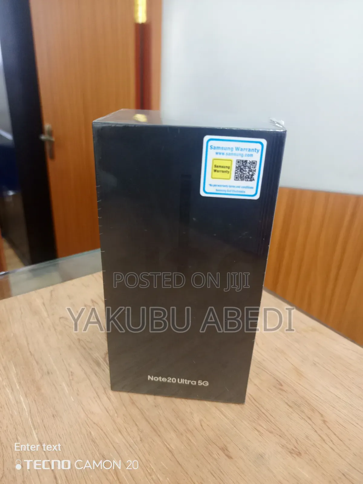 New Samsung Galaxy Note 20 Ultra 256 GB Black