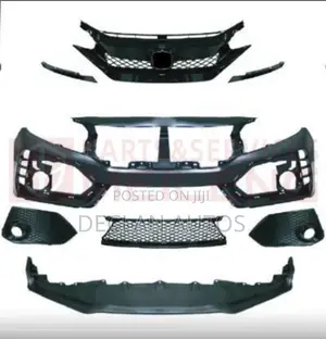 Oem 2016-2018 Honda Civic Hatchback Front Bumper