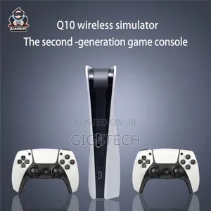 Q10 2.4g Wireless Hd Video Game Console 128g With 2 Gamepads For Psp