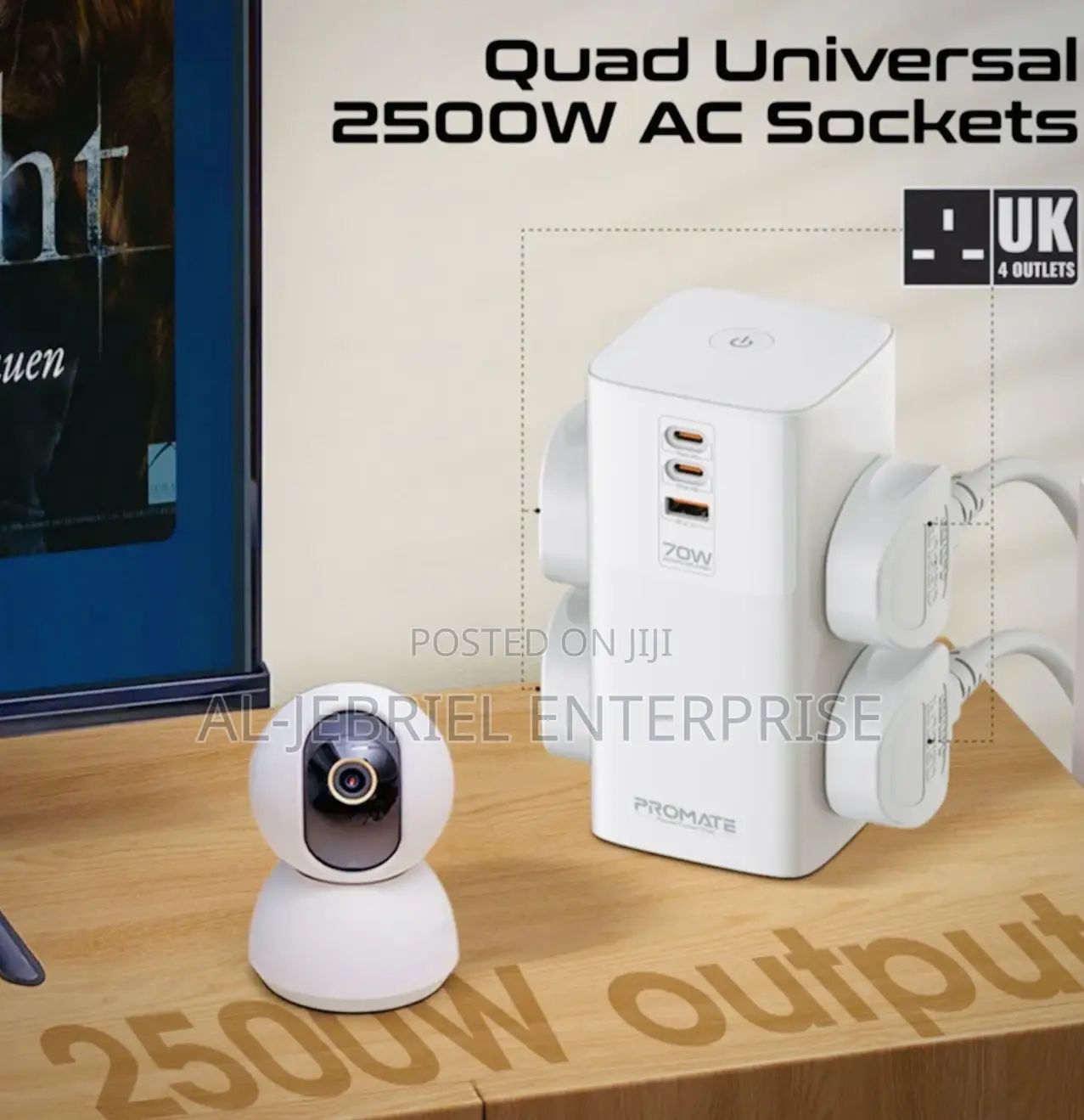 Promate Power Station With Usb-c Hub