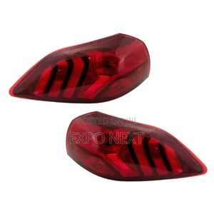 Tail Light 2019-2021 Hyundai Tucson Pair Outer Clear/Red Halogen