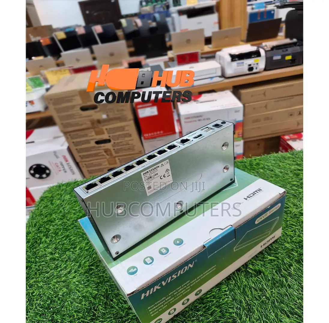 Hikvision Ds-e08ni-q1 E-nvr 8 Channels 4mp