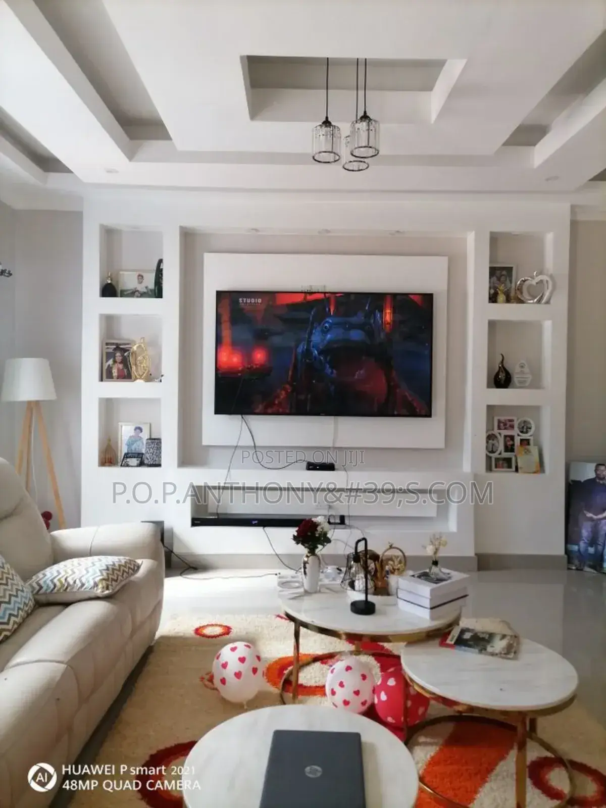 P.O.P Ceiling Designs,Tv Stand, Copping, Pillar Designs