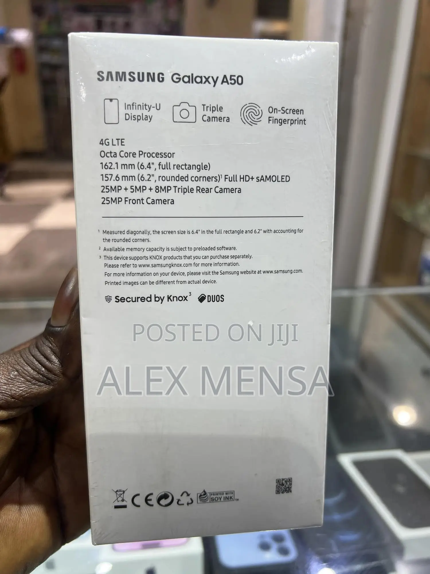 New Samsung Galaxy A50 128 GB Black